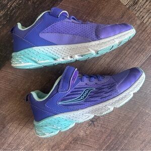 Saucony Girls Wind A/C Athletic Sneakers Tennis Shoes